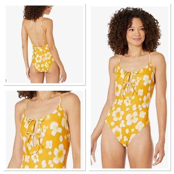 Madewell Second Wave One Piece Swimsuit - Picture 1 of 8